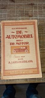 De Automobiel - De Motor (G.F. Steinbuch), Ophalen of Verzenden, Gelezen, Algemeen, G.F. Steinbuch
