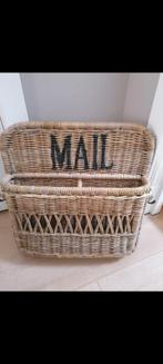 Riviera Maison Mail Mand, Huis en Inrichting, Overige materialen, Minder dan 50 cm, Gebruikt, Minder dan 50 cm