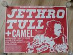 Jethro Tull & Camel Concert Poster - Barcelona, Rechthoekig Liggend, Ophalen of Verzenden, Zo goed als nieuw, A1 t/m A3
