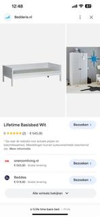 Life time basis kinderbed te koop! En luxe lattenbodem!, Gebruikt, Ophalen of Verzenden