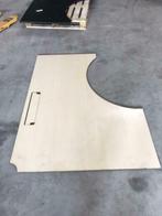 Trespa Hoekbladen ahorn 12 mm 160 x 120 cm, Doe-het-zelf en Verbouw, Platen en Panelen, Ophalen, Zo goed als nieuw, HPL, Minder dan 20 mm