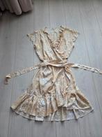 3Choamano Salinas Ibiza S M jurk camel bruin wit als nieuw, Maat 38/40 (M), Bruin, Ophalen of Verzenden, Boven de knie