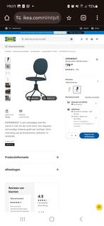 Bureaustoel nieuw in doos, Ophalen, Nieuw, Blauw, Bureaustoel