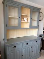 Buffetkast oud blauw 150x47x212, Huis en Inrichting, Kasten | Buffetkasten, Ophalen, 100 tot 150 cm, Brocante stijl, 200 cm of meer