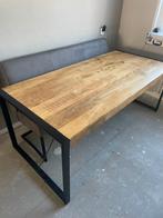 Eet tafel 200 cm bij 90 cm, Huis en Inrichting, Ophalen, 50 tot 100 cm, Zo goed als nieuw, Vijf personen of meer