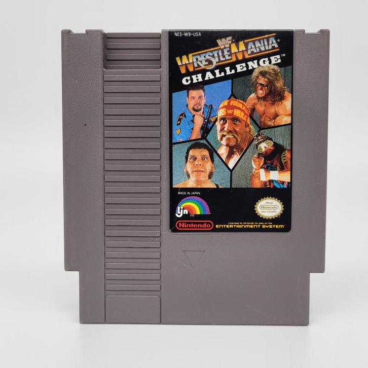 WWF Wrestlemania Challenge - Nintendo NES Cartridge - USA, Spelcomputers en Games, Games | Nintendo NES, Gebruikt, Sport, 2 spelers