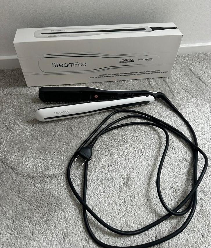 L'Oréal Steampod 3.0 stijltang, Sieraden, Tassen en Uiterlijk, Uiterlijk | Haarverzorging, Zo goed als nieuw, Krultang of Stijltang