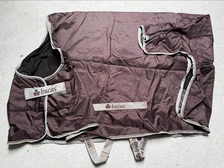 Bucas Smartex Rain bruin 6.6” (198), Dieren en Toebehoren, Paarden en Pony's | Dekens en Dekjes, Zo goed als nieuw, Deken, Verzenden