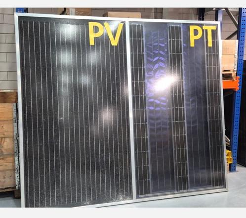 PV zonnepanelen en Solarwarmte panelen, Doe-het-zelf en Verbouw, Zonnepanelen en Toebehoren, Gebruikt, Paneel, 100 tot 200 wattpiek