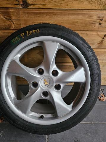 1x Porsche Boxer Velg Achtervelg 5x130 porsche 98636212606 beschikbaar voor biedingen