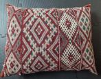 Kussen kelim 54x42 cm, Ophalen of Verzenden, Gebruikt, Rood, Rechthoekig