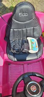 Elektrische fiat kinderauto, Kinderen en Baby's, Speelgoed | Buiten | Accuvoertuigen, Ophalen, Zo goed als nieuw