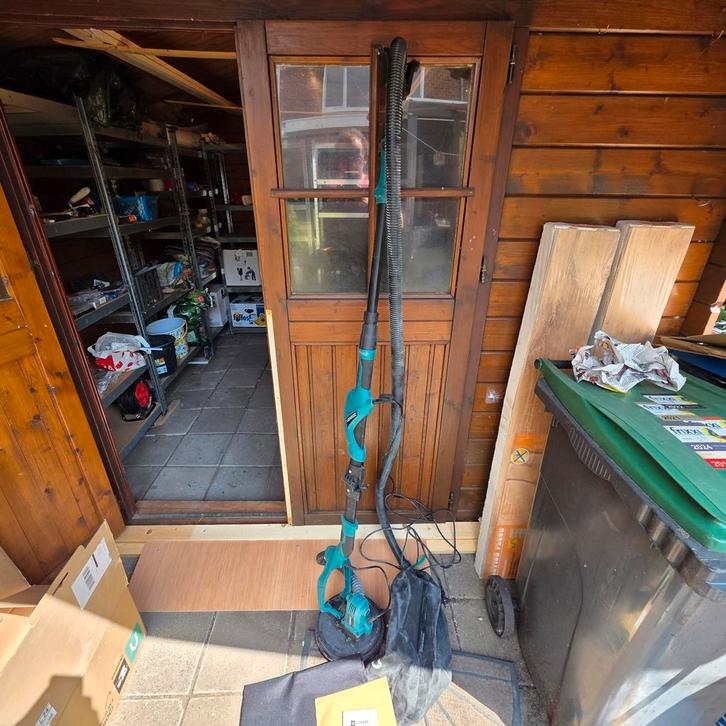 Vonroc Telescopische Schuurmachine - Zo goed als nieuw!, Doe-het-zelf en Verbouw, Gereedschap | Schuurmachines, Zo goed als nieuw