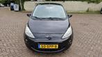 Ford Ka 1.2 69pk 2011 Zwart  start/stop Airco MET NIEUWE APK, Voorwielaandrijving, Euro 5, Stof, 4 cilinders