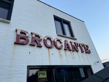 METALEN LETTERS BROCANTE - WANDDECORATIE - handgemaakt beschikbaar voor biedingen