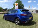 Renault Mégane 1.6 GT 205 pk 5-deurs - Automaat, Navigatie,, 4 cilinders, Blauw, 1650 kg, Parkeersensor