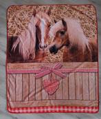 Zachte Fleece Deken - Paardenprint 120x150cm, Ophalen of Verzenden, Nieuw