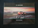 Brochure Land Rover Defender, Boeken, Ophalen of Verzenden, Zo goed als nieuw, Overige merken