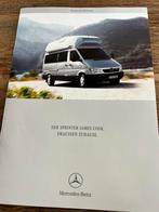 Mercedes Benz Sprinter camper James Cook, Boeken, Auto's | Folders en Tijdschriften, Ophalen of Verzenden, Zo goed als nieuw, Mercedes