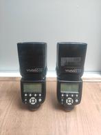 2x Yongnuo YN560 IV flitsers + wireless trigger set RF603 II, Ophalen of Verzenden, Gebruikt, Overige merken