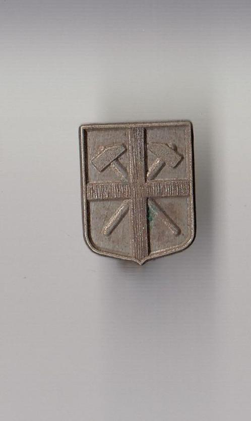 Mijnwerker Mijnen Limburg broche, Verzamelen, Speldjes, Pins en Buttons, Gebruikt, Speldje of Pin, Overige onderwerpen, Ophalen of Verzenden