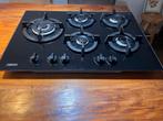 Zanussi Gaskookplaat op Glas - 5 pits, Ophalen, Gebruikt, Inbouw, Gas
