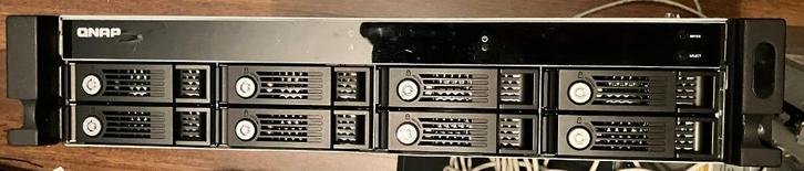 Qnap TS869U-RP met 8x 6TB disk, Computers en Software, NAS, Gebruikt, Ophalen