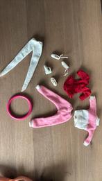 Vintage Barbie Fleur earobic setje hula-hoop, Verzamelen, Poppen, Ophalen of Verzenden, Gebruikt, Kleertjes