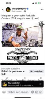 Parkzicht festival kaartje krabbeplas 5 juli 2025, Tickets en Kaartjes, Evenementen en Festivals, Eén persoon