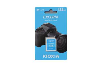 Kioxia Exceria 128GB SDXC geheugenkaart beschikbaar voor biedingen