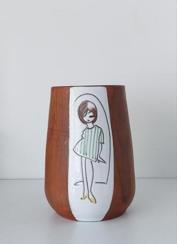 Vintage kerateak Aalten vaas beschikbaar voor biedingen