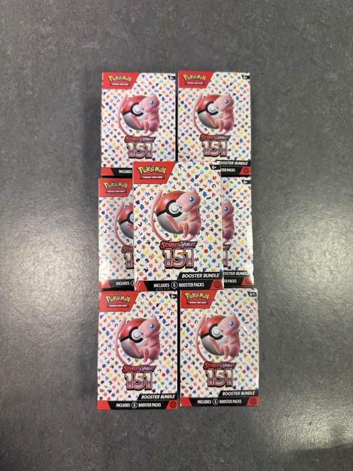 Pokémon 151 Booster Bundle, Hobby en Vrije tijd, Verzamelkaartspellen | Pokémon, Nieuw, Boosterbox, Ophalen of Verzenden