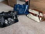 3 Designertassen: Juicy, Armani, Valentino, Ophalen of Verzenden, Gebruikt, Overige kleuren, Handtas
