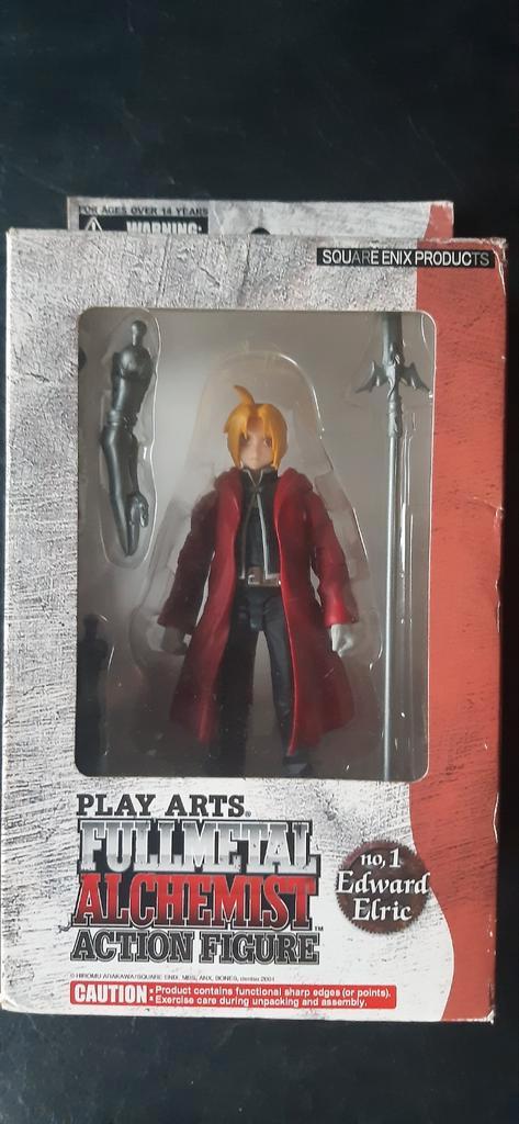 Fullmetal Alchemist Edward Elric Action Figure, Verzamelen, Poppetjes en Figuurtjes, Gebruikt, Ophalen of Verzenden