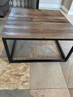 Landelijk houten salontafel of bijzettafel, Zo goed als nieuw, Minder dan 50 cm, Rechthoekig, 50 tot 100 cm