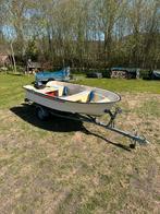 Polyester Boot 8 pk 2 takt met kanteltrailer, Watersport en Boten, Rubberboten, Yamaha, Ophalen of Verzenden, Zo goed als nieuw