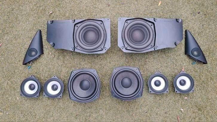 Originele BMW Z4 E85 & E86 DSP Pro Hifi speakerset 10 voudig, Auto diversen, Autospeakers, Gebruikt, Ophalen of Verzenden