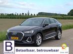 Audi Q3 Sportback 35 TFSI S Edition /S-Line/Adab. Cruise/LED, 4 cilinders, 150 pk, Zwart, 1470 kg