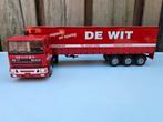 Lion car Daf 95 De Wit Ossendrecht trailer 1:50, Ophalen of Verzenden, Zo goed als nieuw, Bus of Vrachtwagen, Lion Toys