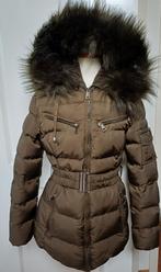 Warme Winter Jas Khaki met Capuchon Maat S ( Jool ), Verzenden, Cherry Coco, Zo goed als nieuw, Maat 36 (S)