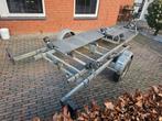 Stevige trailer met rijplaat en waterdichte verlichting., Watersport en Boten, Boottrailers, Ophalen, Minder dan 6 meter