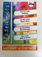 Pop Selections 204 - Keyboard/Piano bladmuziek, Ophalen of Verzenden, Zo goed als nieuw, Thema, Piano