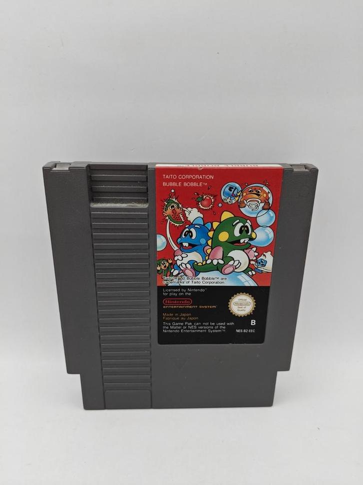 Bubble Bobble NES, Spelcomputers en Games, Games | Nintendo NES, Zo goed als nieuw, Avontuur en Actie, 1 speler, Vanaf 3 jaar