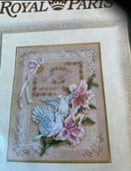 BORDUURPAKKET ROYAL PARIS MARIAGE, Hobby en Vrije tijd, Borduren en Borduurmachines, Verzenden, Nieuw, Handborduren, Borduurpakket