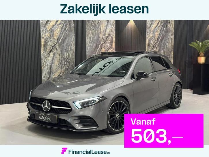 Mercedes-Benz A-klasse 200 Launch Ed|PANO|SFEER|MEMORY|BOMVO, Auto's, Mercedes-Benz, Bedrijf, Lease, Financial lease, A-Klasse