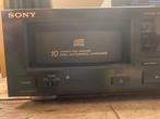 Sony CDP-C910 10cd-speler, incl afstandsbed, EXTR wisselaar, Audio, Tv en Foto, Cd-spelers, Wisselaar, Ophalen of Verzenden, Sony