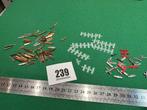 239 modelbaan railverbinders isolatie en messing divers, Hobby en Vrije tijd, Modeltreinen | H0, Overige merken, Gebruikt, Gelijkstroom of Wisselstroom