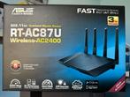 Asus RT-AC87U AC2400 router, Computers en Software, Routers en Modems, Ophalen of Verzenden, Zo goed als nieuw