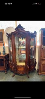 Rococo Vitrinekast / Buffetkast, Antiek en Kunst, Antiek | Meubels | Kasten, Ophalen