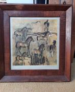 Litho paarden Alfred Munnings, Antiek en Kunst, Kunst | Litho's en Zeefdrukken, Ophalen